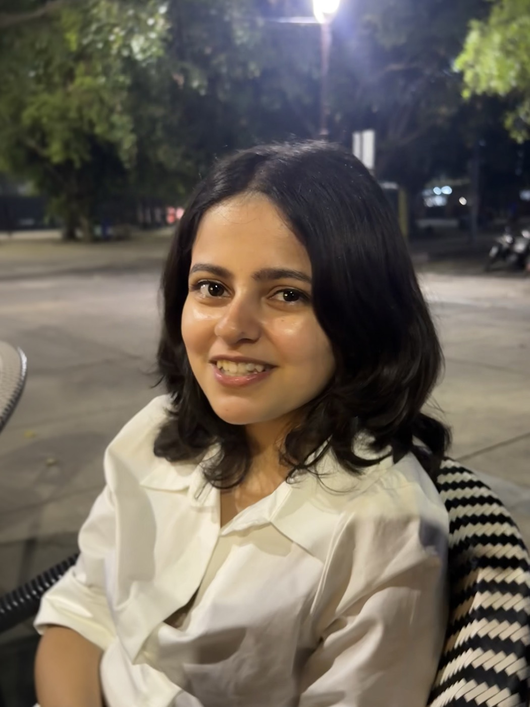 Night portrait